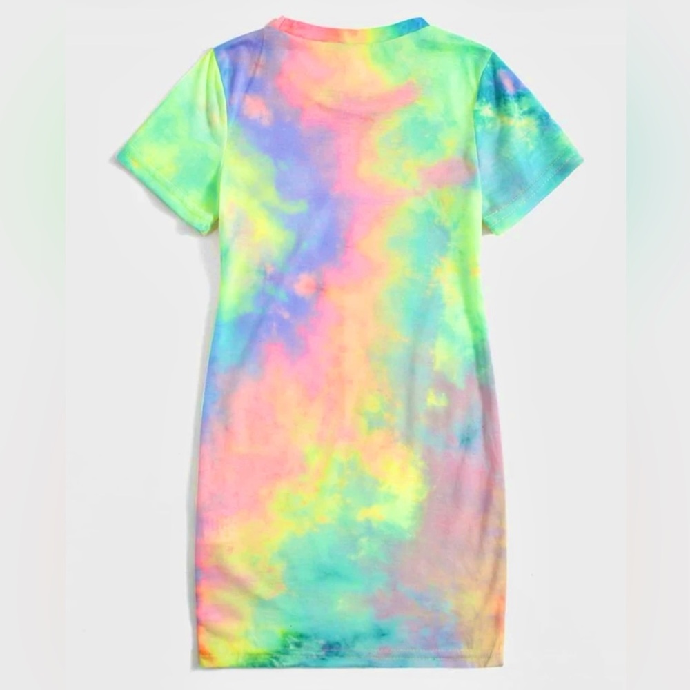 SHEIN Tye-Dye Dress - Picture 2 of 3